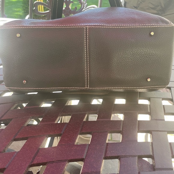 Vintage leather Kate spade tote - Picture 5 of 11